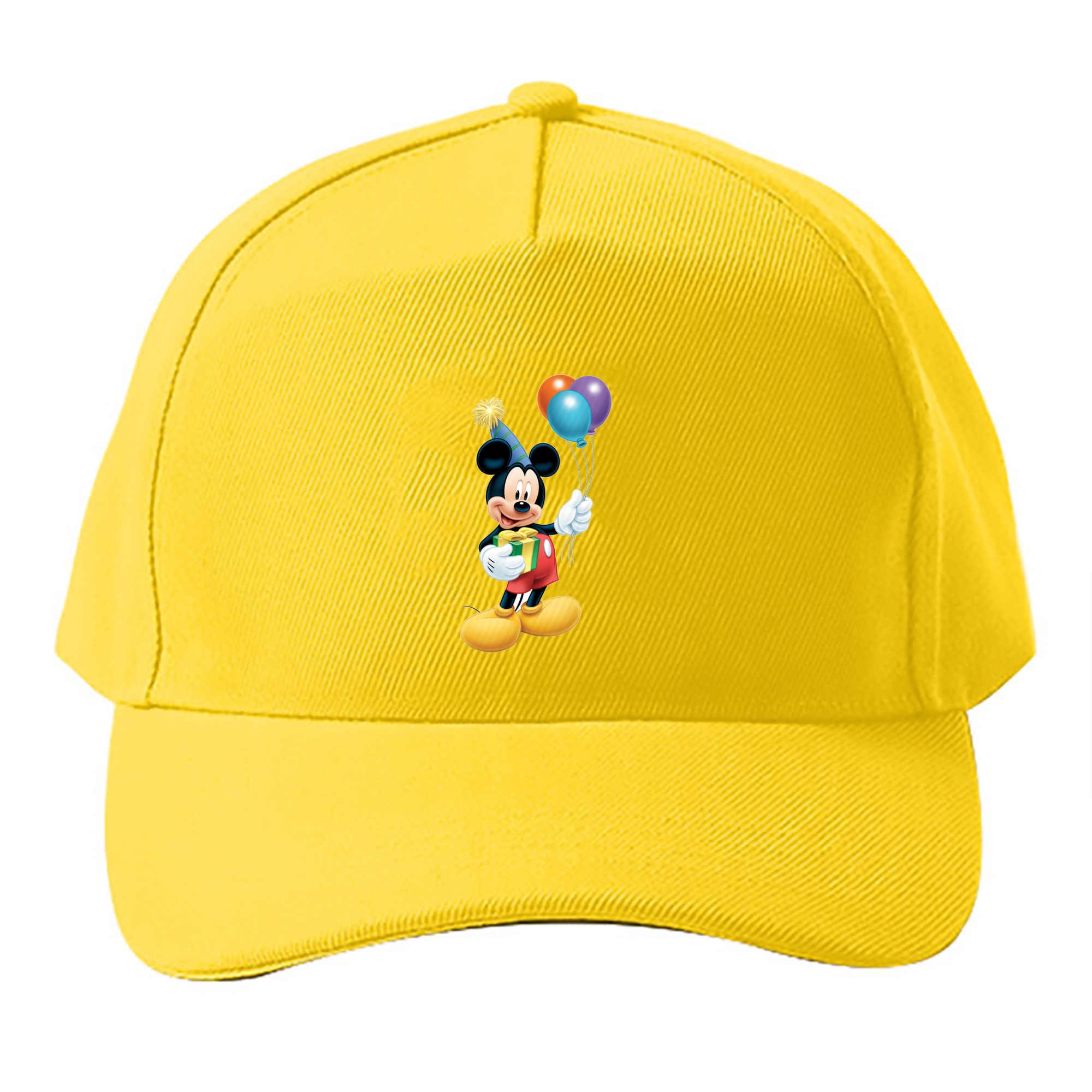 （画像用） ミッキーマウス Mickey Mouse ベースボールキャップ 綿100％ 男女兼用 帽子 スポーツ